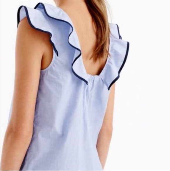 J. Crew Ruffle Tank - Picture 2 of 7